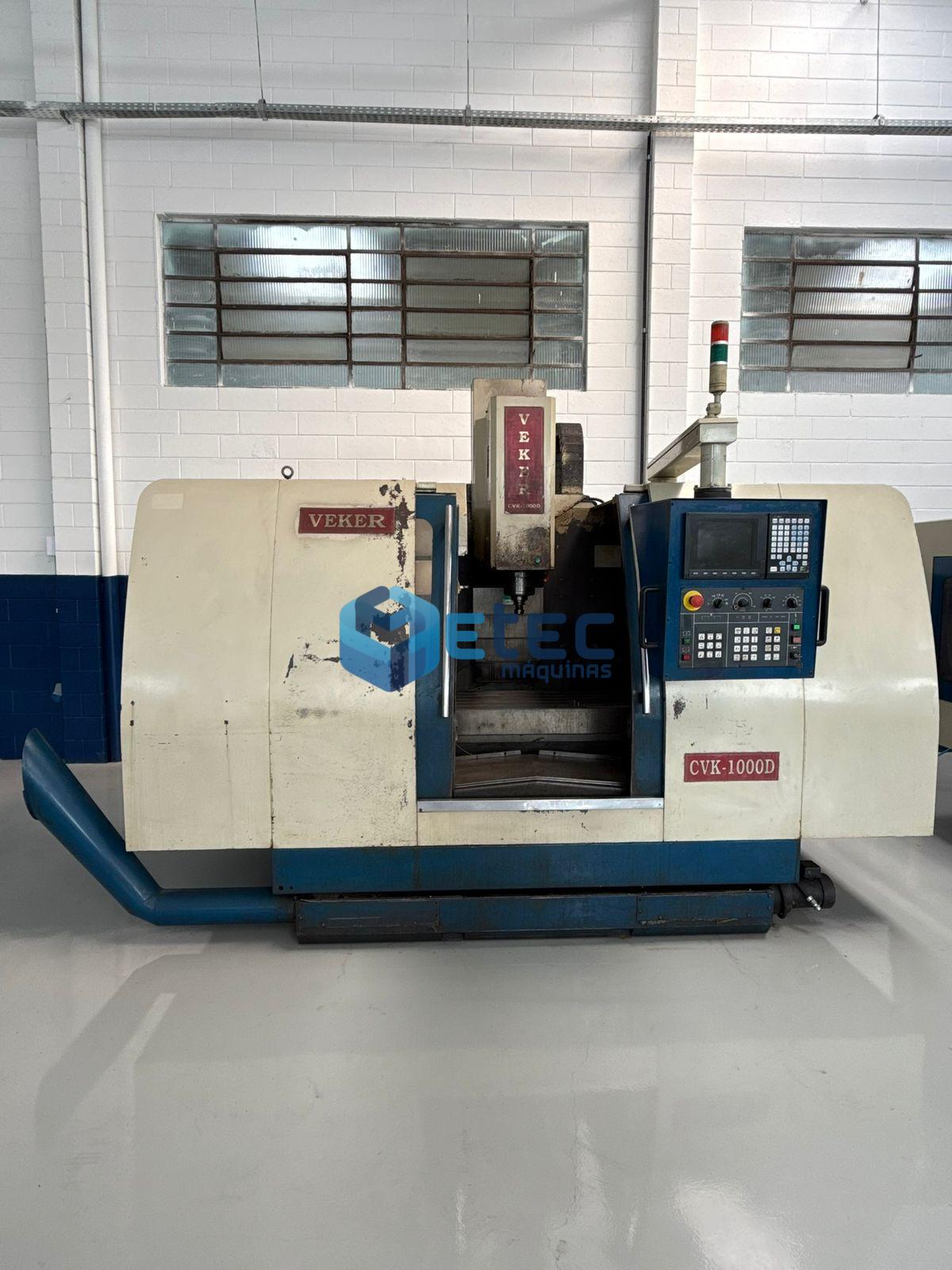 Centro de Usinagem Veker CVK1000D