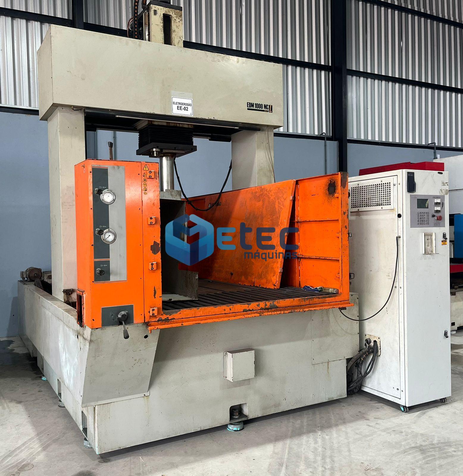 Eletroerosão Penetração Portal Engemaq EDM 1000 NC