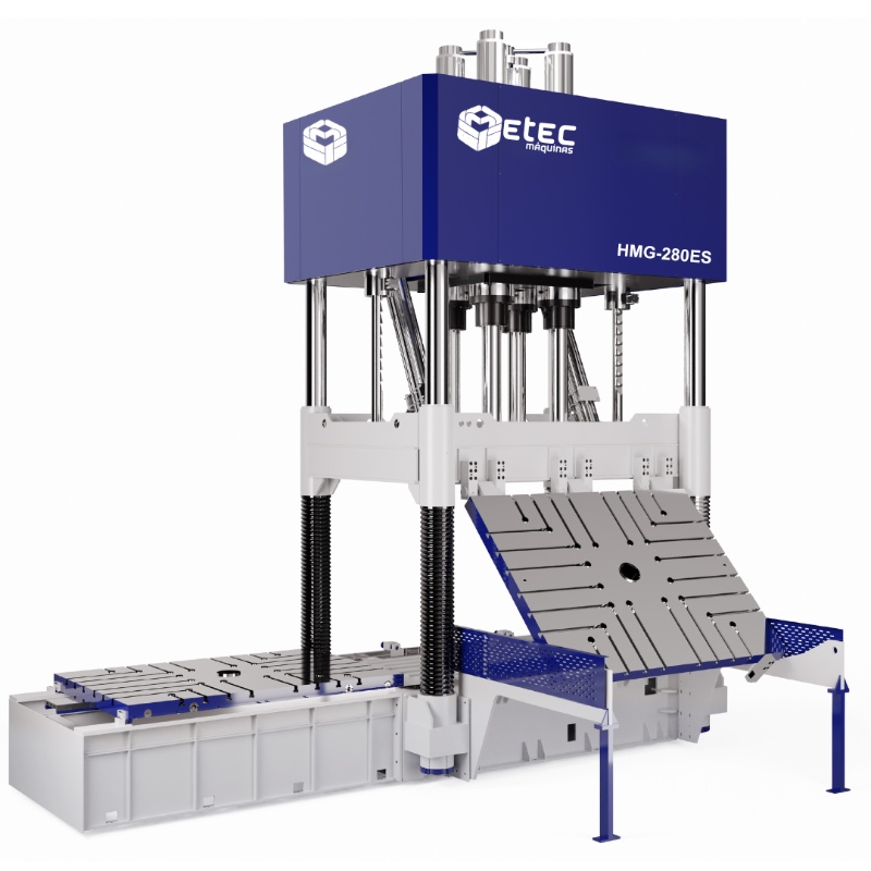Prensa Hidráulica Ajuste de Moldes ETEC HMG-280ES