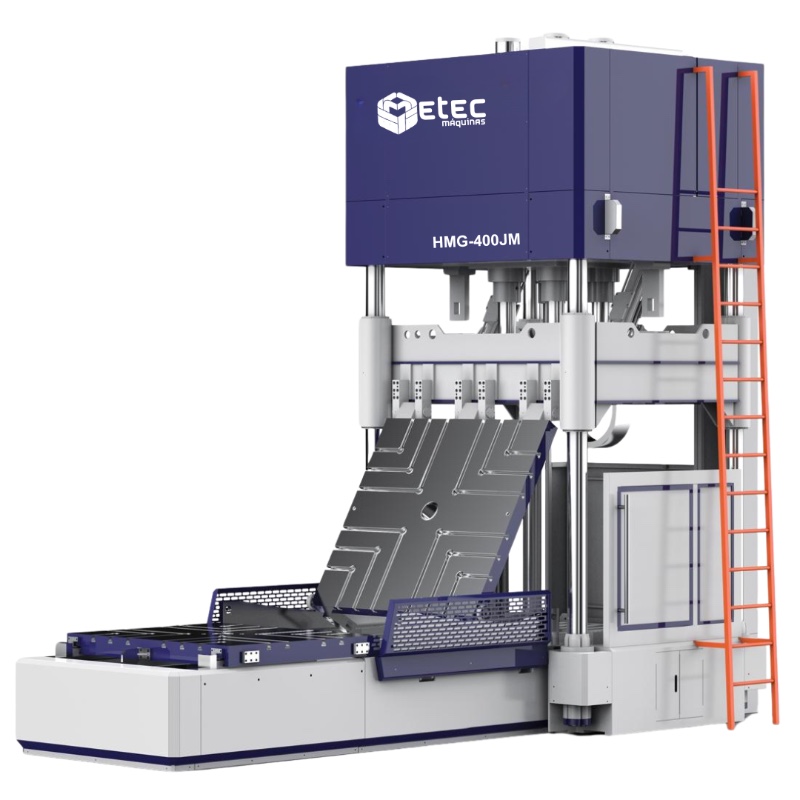 Prensa Hidráulica Ajuste de Moldes ETEC HMG-400JM