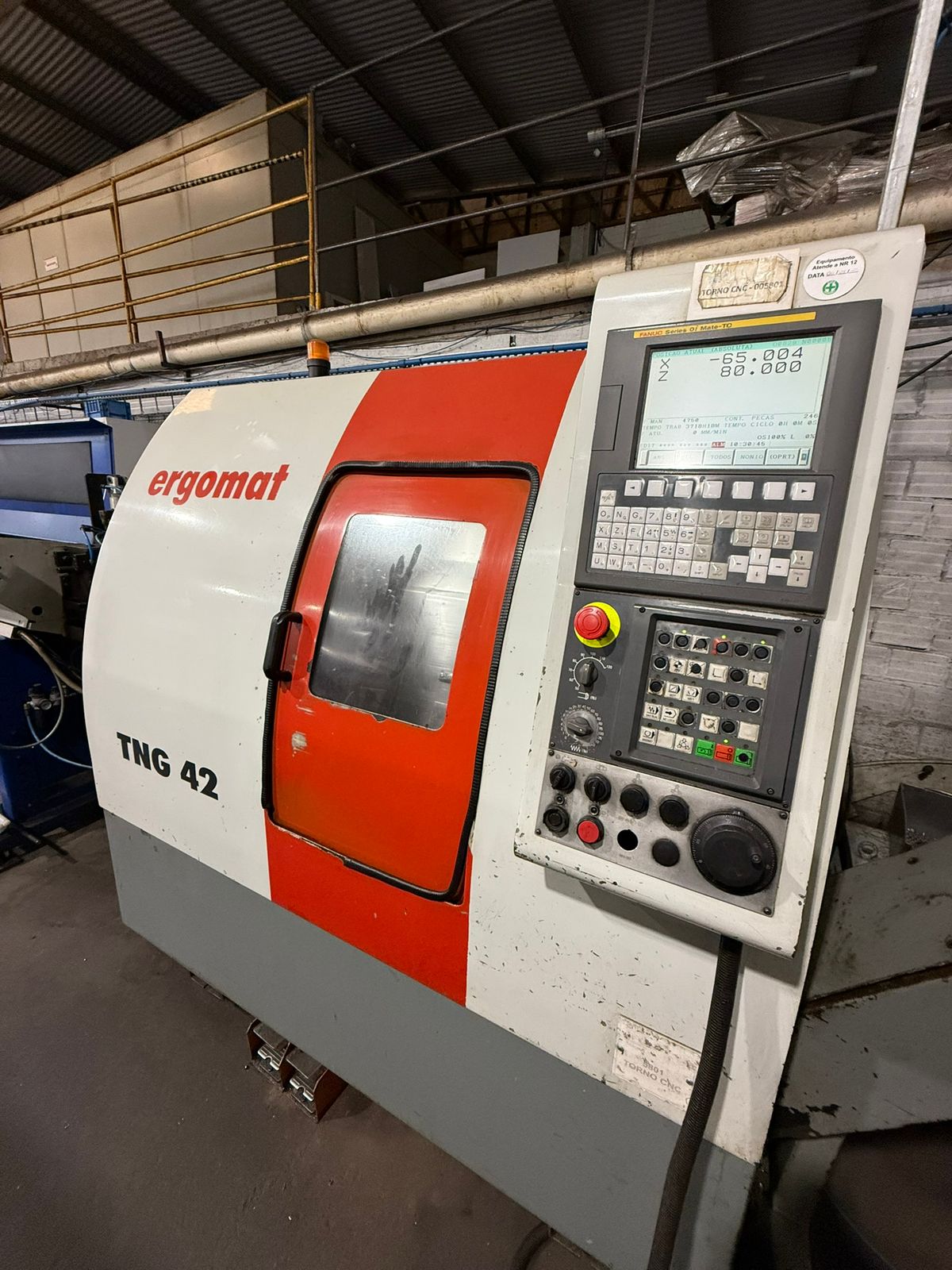 Torno CNC Ergomat TNG42