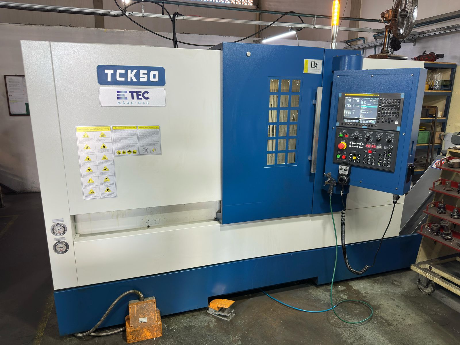 Torno CNC ETEC TCK50 x 500