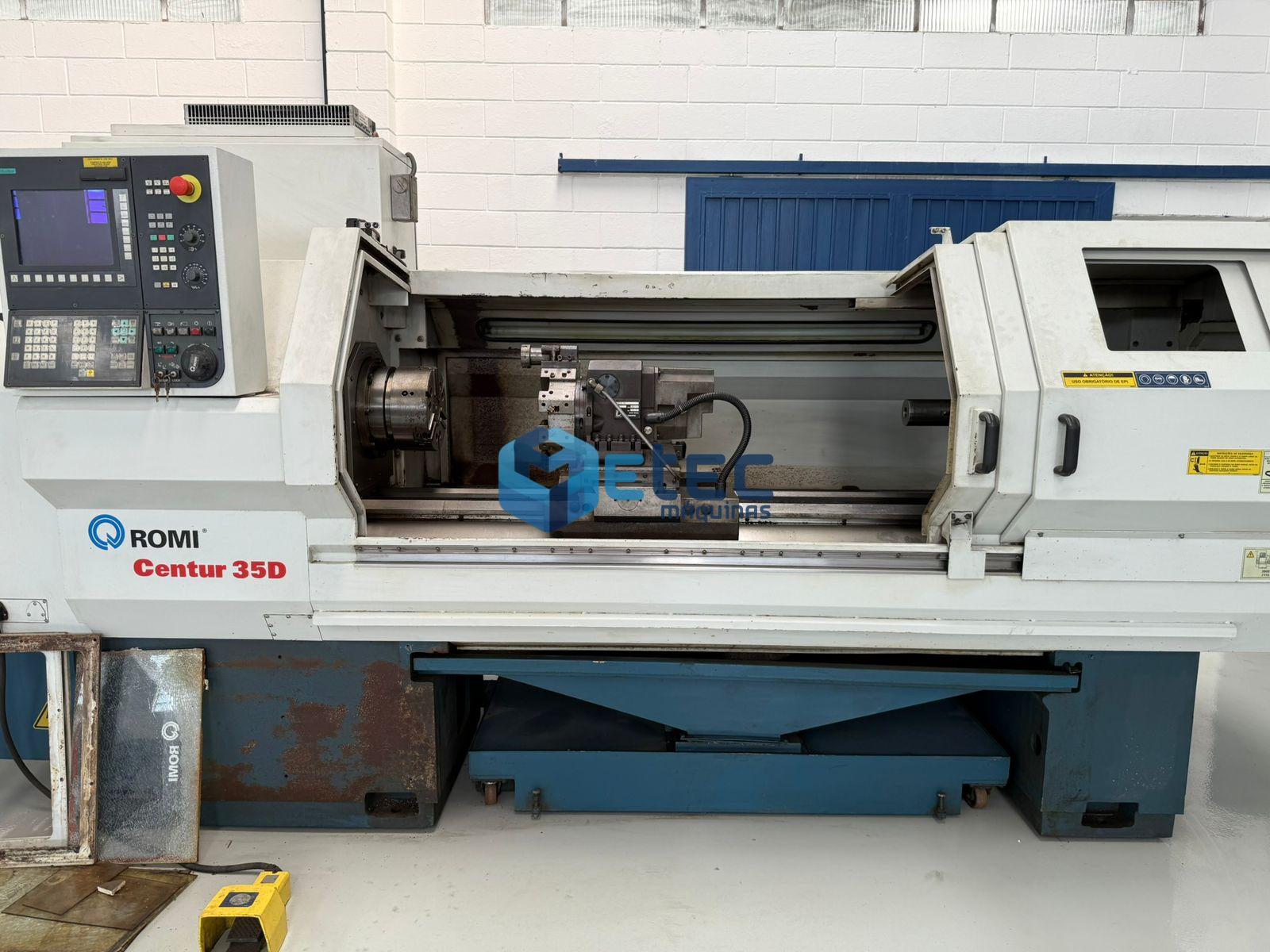 Torno CNC Romi Centur 35D