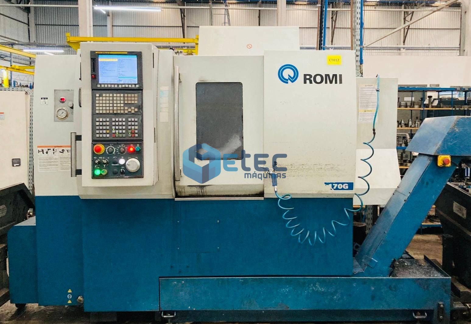 Torno CNC Romi GL 170G - Tipo Gang