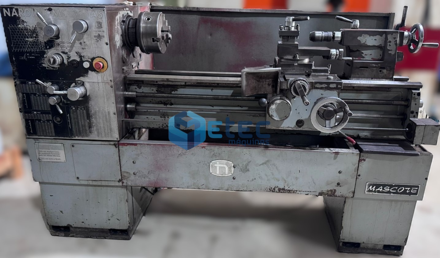 Torno Convencional Nardini Mascote MS205-AS